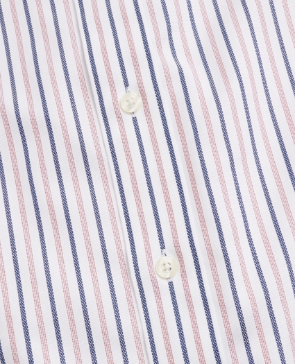 Regent Regular-Fit Sport Shirt, Non-Iron Stripe Dobby, image 3