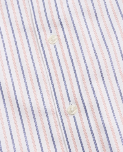 Regent Regular-Fit Sport Shirt, Non-Iron Stripe Dobby, image 3