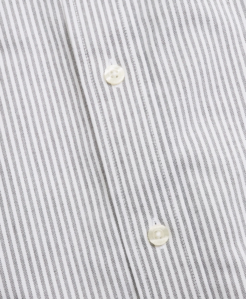Non-Iron Madison Fit Heathered Stripe Sport Shirt, image 3