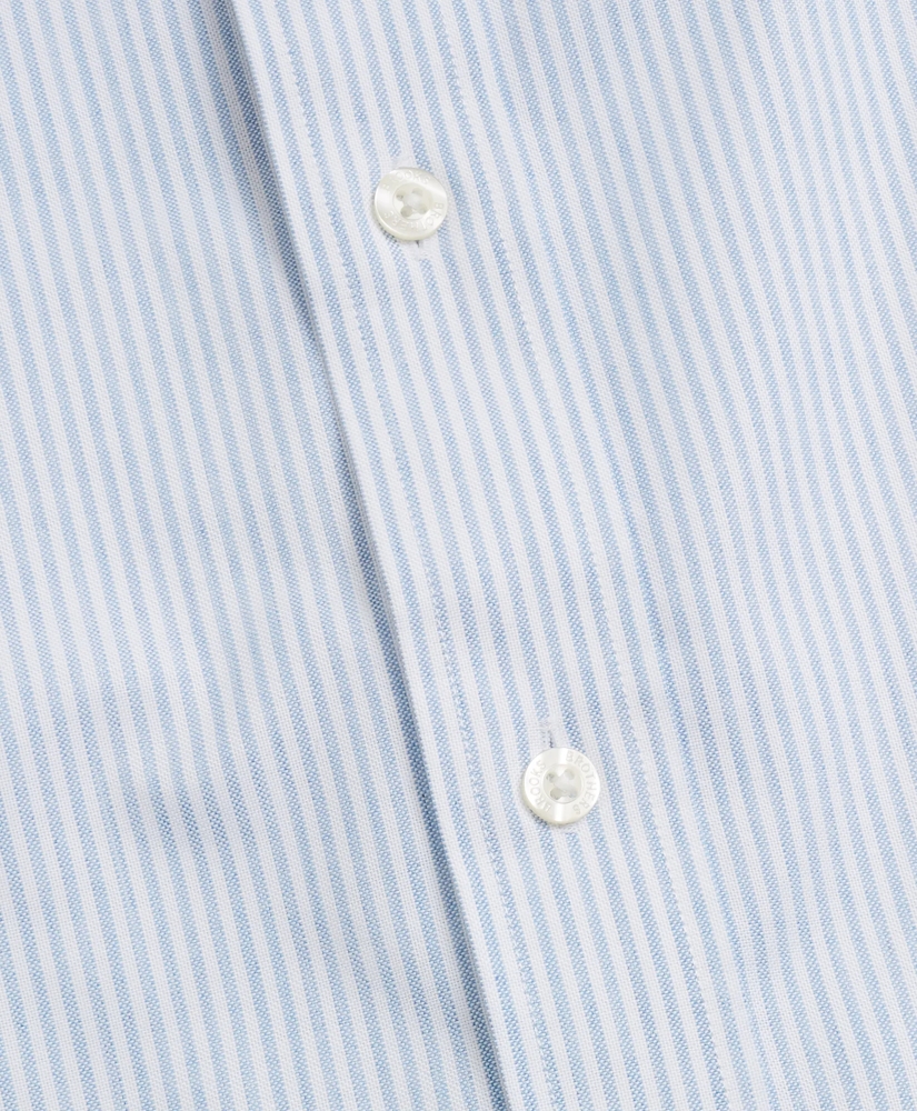 Non-Iron Madison Fit Heathered Stripe Sport Shirt, image 3