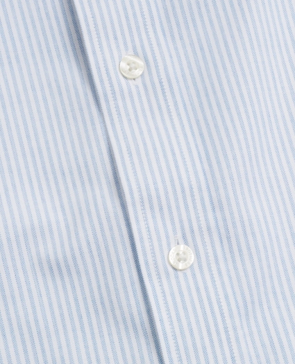 Non-Iron Madison Fit Heathered Stripe Sport Shirt, image 3