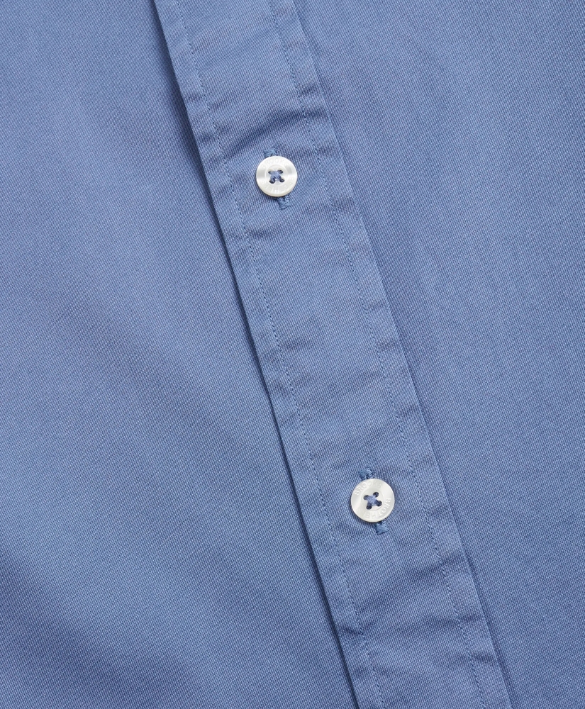 Milano Fit Garment-Dyed Twill Sport Shirt, image 3