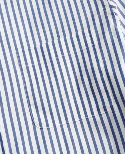 Brooks Brothers Stretch Performance Series Regent Regular-Fit Sport Shirt, COOLMAX® Poplin Striped, image 3