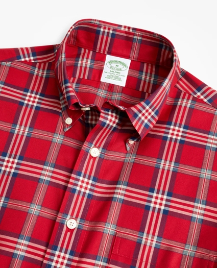 Non-Iron Milano Fit Signature Tartan Sport Shirt, image 2