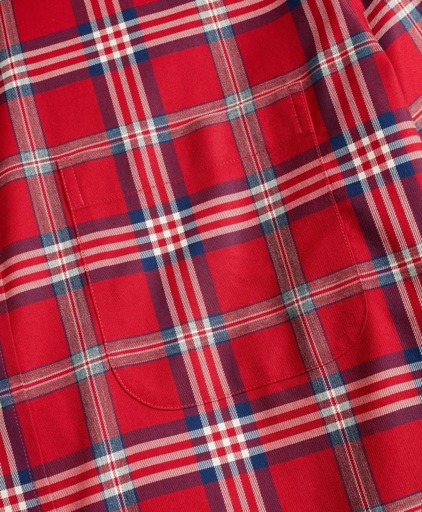 Non-Iron Milano Fit Signature Tartan Sport Shirt, image 3