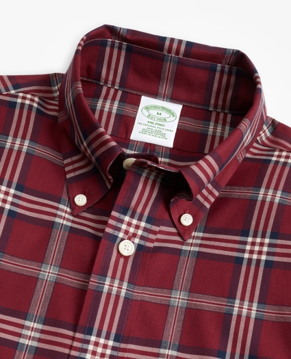Non-Iron Milano Fit Signature Tartan Sport Shirt, image 2