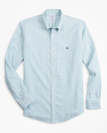 Stretch Regent Regular-Fit  Sport Shirt, Non-Iron Stripe, image 1