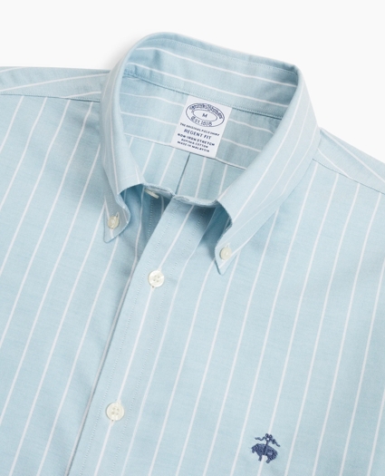 Stretch Regent Regular-Fit  Sport Shirt, Non-Iron Stripe, image 2