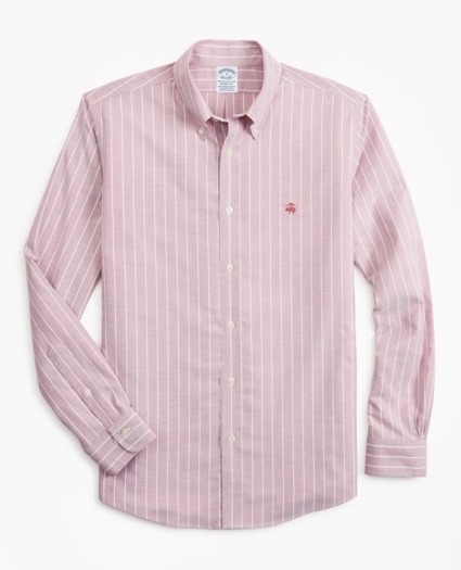 Stretch Regent Regular-Fit  Sport Shirt, Non-Iron Stripe, image 1