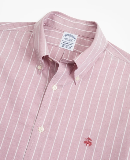 Stretch Regent Regular-Fit  Sport Shirt, Non-Iron Stripe, image 2