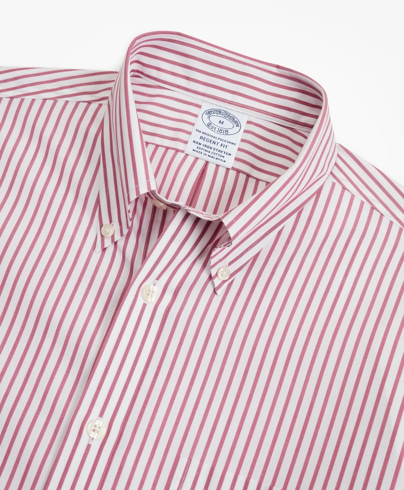 Stretch Regent Regular-Fit Sport Shirt, Non-Iron Candy Stripe