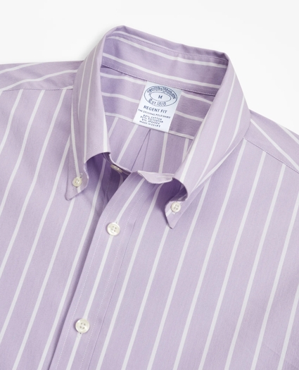 Regent Regular-Fit  Sport Shirt, Brooks Brothers Stretch Performance Series with COOLMAX®, Ground Stripe, image 2