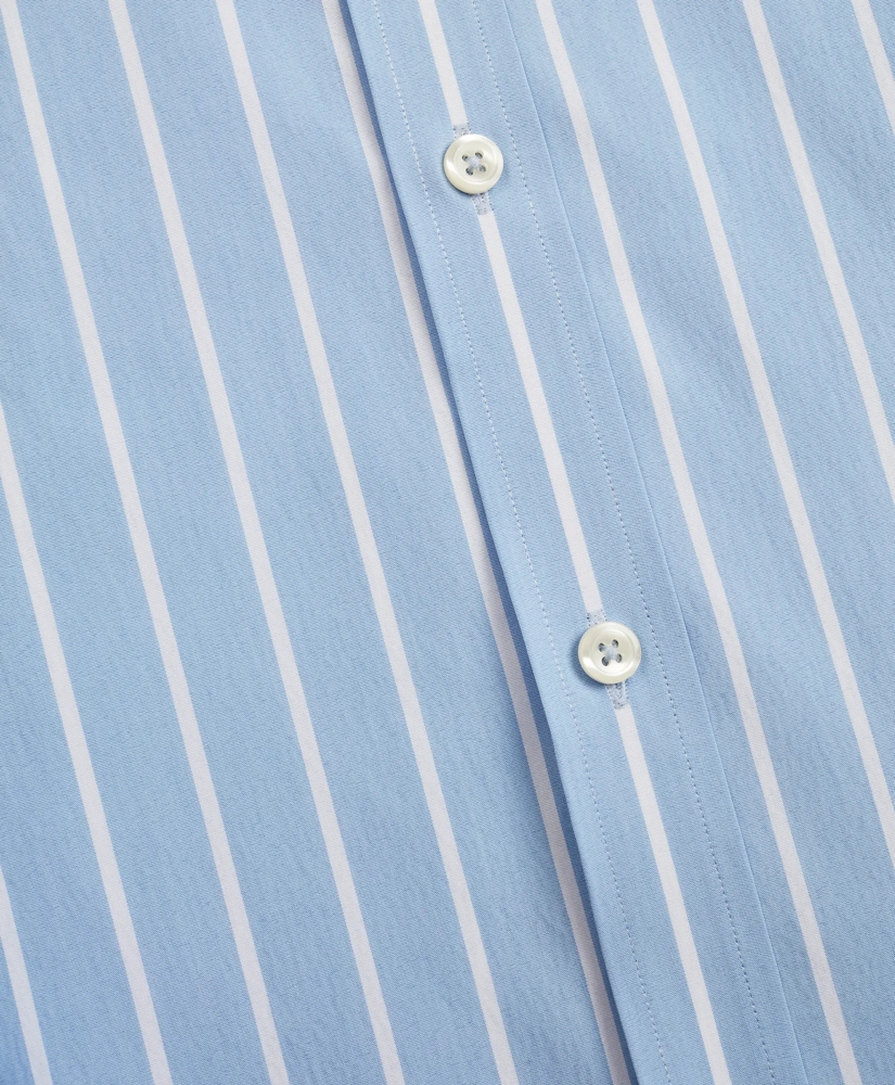 Regent Regular-Fit  Sport Shirt, Brooks Brothers Stretch Performance Series with COOLMAX®, Ground Stripe, image 3