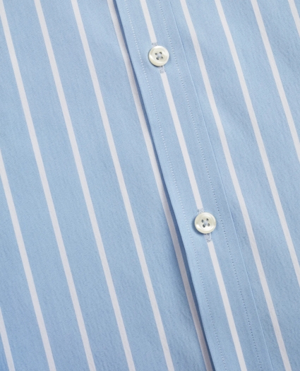Regent Regular-Fit  Sport Shirt, Brooks Brothers Stretch Performance Series with COOLMAX®, Ground Stripe, image 3