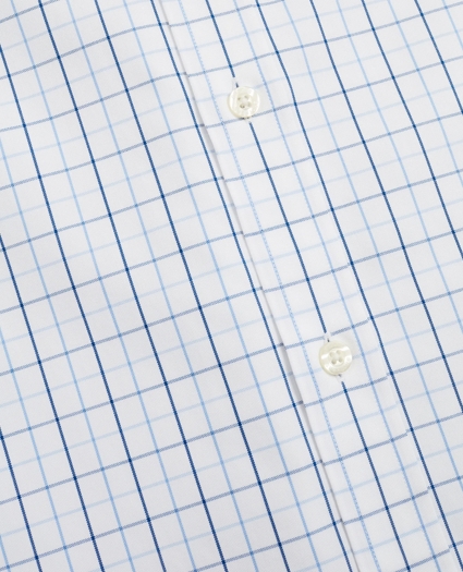 Stretch Madison Relaxed-Fit Sport Shirt, Non-Iron Windowpane, image 3