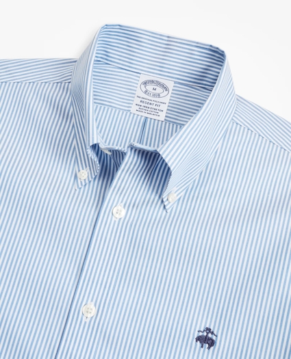 Stretch Regent Regular-Fit  Sport Shirt, Non-Iron Stripe, image 2