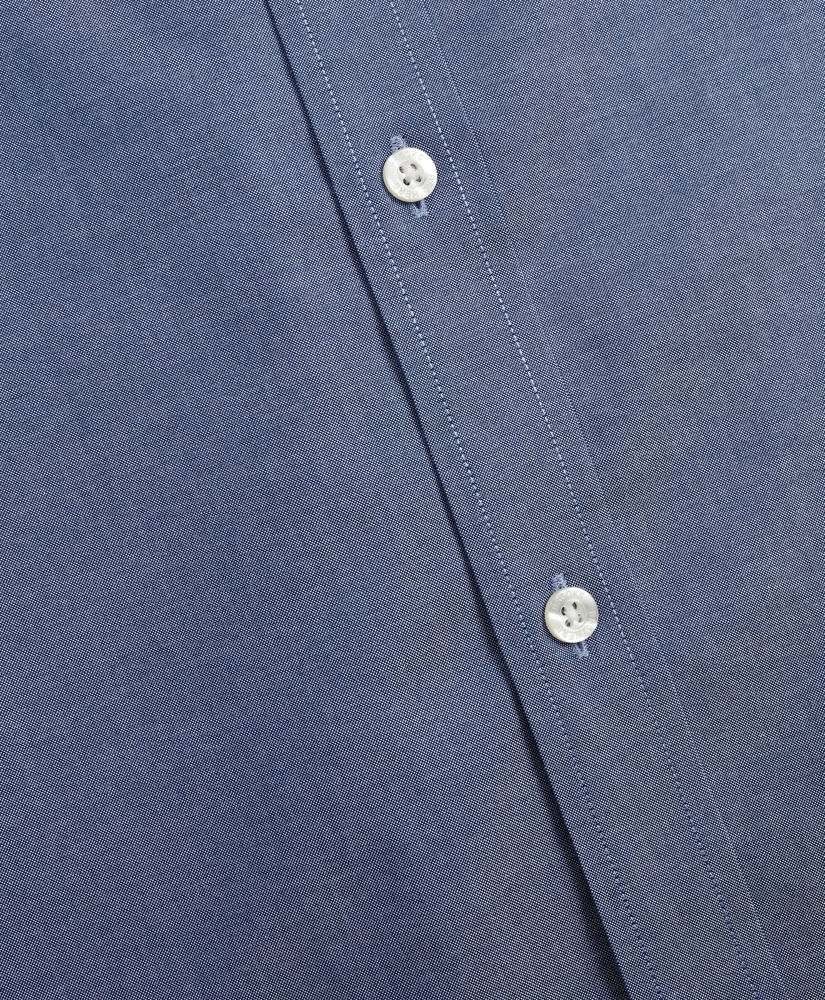 Stretch Milano Slim-Fit Sport Shirt, Non-Iron, image 3