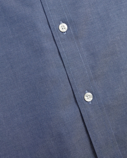 Stretch Milano Slim-Fit Sport Shirt, Non-Iron, image 3