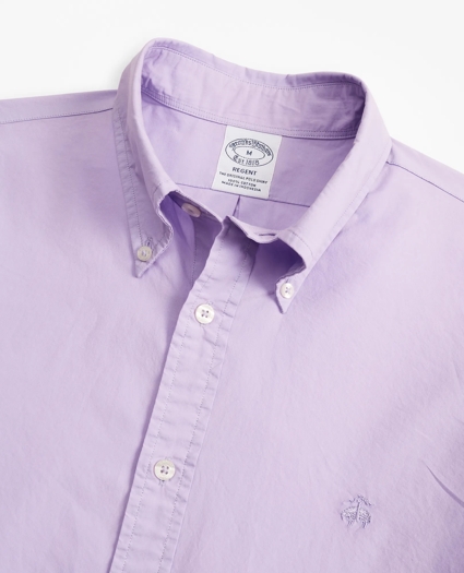 Regent Regular-Fit Garment-Dyed Sport Shirt, image 2