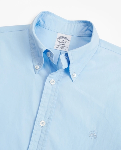 Regent Regular-Fit Garment-Dyed Sport Shirt, image 2
