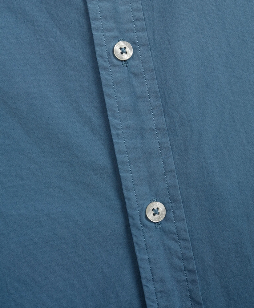 Regent Regular-Fit Garment-Dyed Sport Shirt, image 3