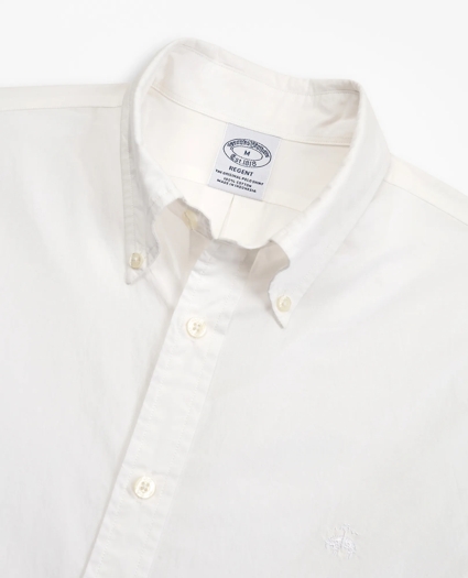 Regent Regular-Fit Garment-Dyed Sport Shirt, image 2