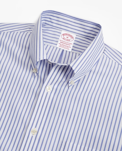 Stretch Madison Relaxed-Fit Sport Shirt, Non-Iron Candy Stripe, image 2