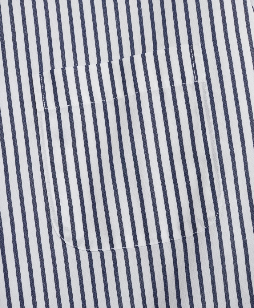 Stretch Milano Slim-Fit Sport Shirt, Non-Iron Candy Stripe, image 3
