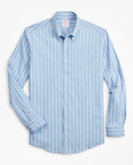 Madison Relaxed-Fit Sport Shirt, Brooks Brothers Stretch Performance Series with COOLMAX®, Ground Stripe, image 1