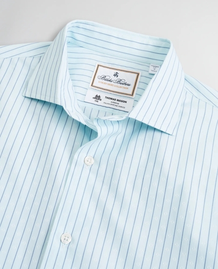 Luxury Collection Regent Regular-Fit Sport Shirt, Spread Collar Stripe, image 2