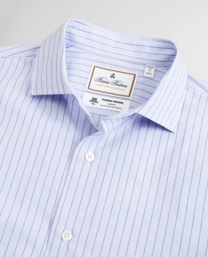 Luxury Collection Regent Regular-Fit Sport Shirt, Spread Collar Stripe, image 2