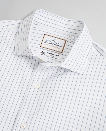 Luxury Collection Regent Regular-Fit Sport Shirt, Spread Collar Stripe, image 2