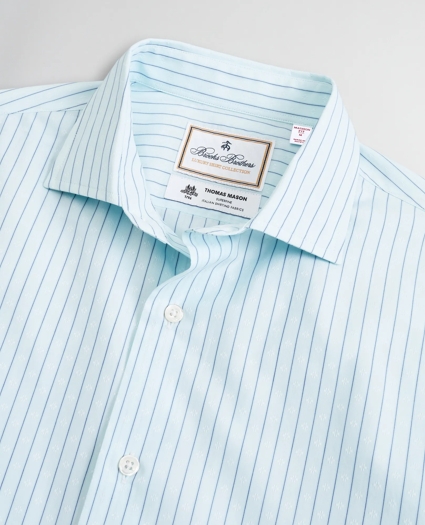 Luxury Collection Madison Relaxed-Fit Sport Shirt, Spread Collar Stripe, image 2