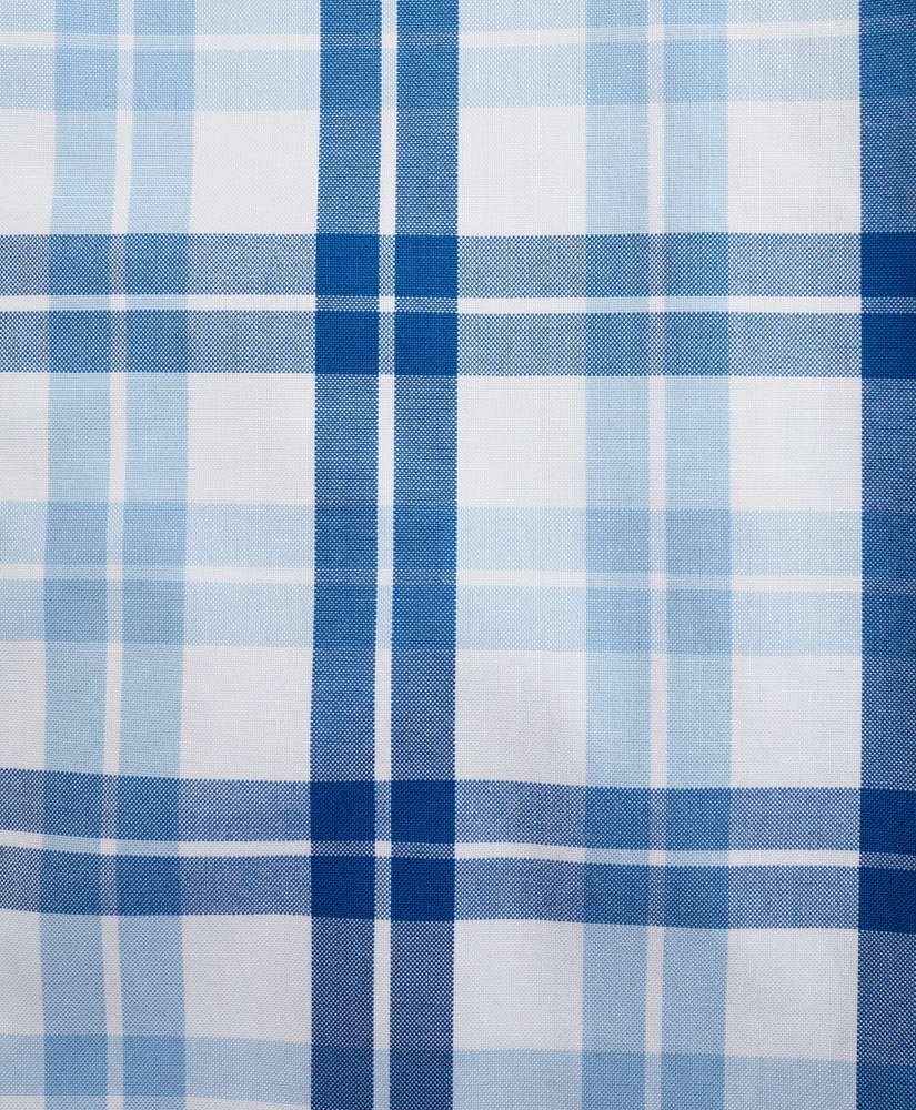 Stretch Regent Regular-Fit Sport Shirt, Non-Iron Check, image 3
