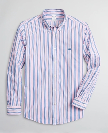 Luxury Collection Regent Regular-Fit Sport Shirt, Button-Down Collar Stripe, image 1