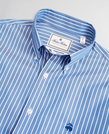 Luxury Collection Madison Relaxed-Fit Sport Shirt, Button-Down Collar Bold Stripe, image 2