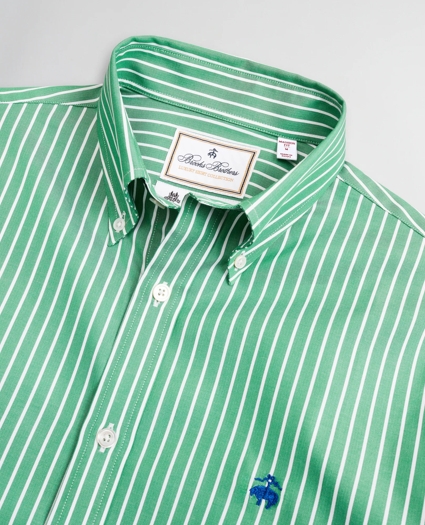 Luxury Collection Madison Relaxed-Fit Sport Shirt, Button-Down Collar Bold Stripe, image 2