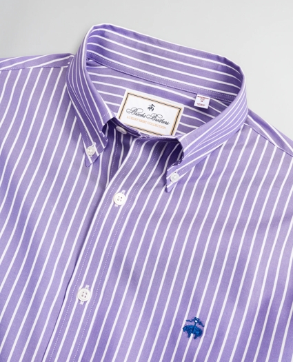 Luxury Collection Madison Relaxed-Fit Sport Shirt, Button-Down Collar Bold Stripe, image 2