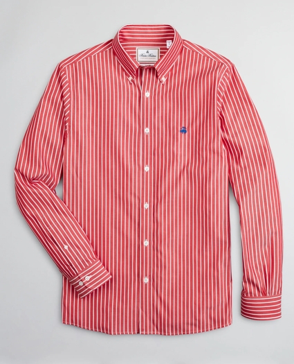 Luxury Collection Madison Relaxed-Fit Sport Shirt, Button-Down Collar Bold Stripe, image 1
