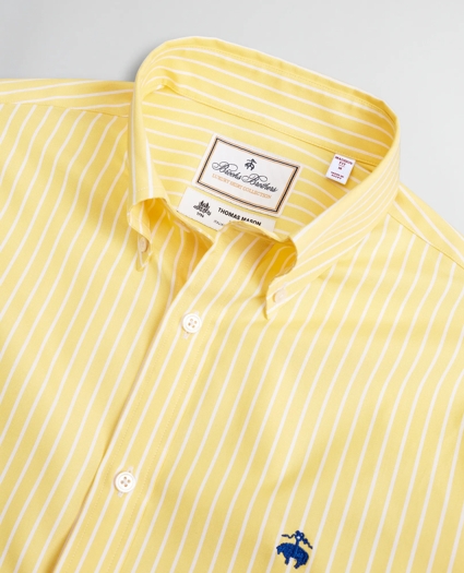 Luxury Collection Madison Relaxed-Fit Sport Shirt, Button-Down Collar Bold Stripe, image 2