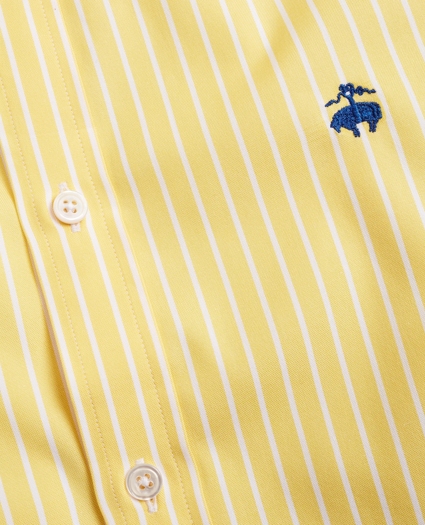 Luxury Collection Madison Relaxed-Fit Sport Shirt, Button-Down Collar Bold Stripe, image 3