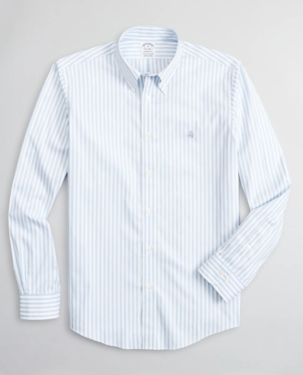 Stretch Regent Regular-Fit Sport Shirt, Non-Iron Bold Bengal Stripe, image 1