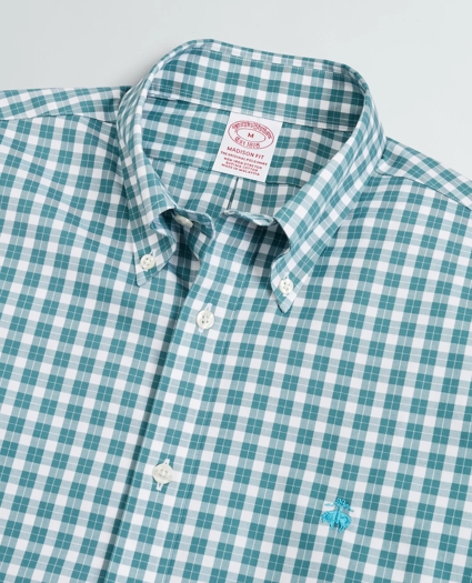 Stretch Madison Relaxed-Fit Sport Shirt, Non-Iron Micro-Check, image 2