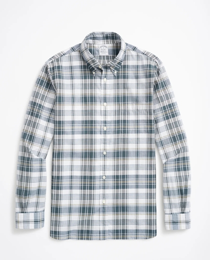 Regent Fit Sport Shirt, Madras, image 1