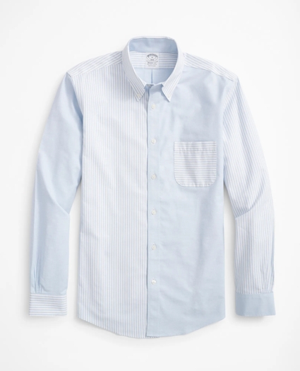 Regent Regular-Fit Light-Blue Fun Sport Shirt, image 1