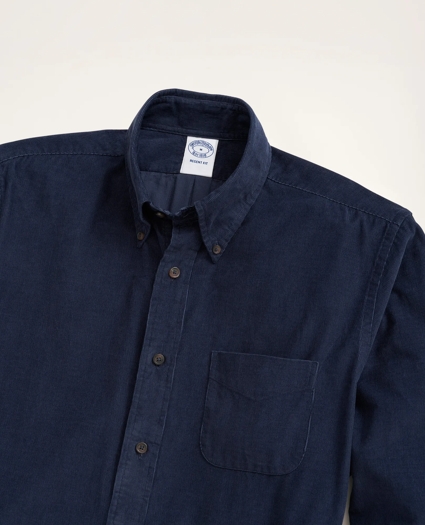 Regent Regular-Fit Sport Shirt, Button-Down Collar Pinwale Corduroy, image 2