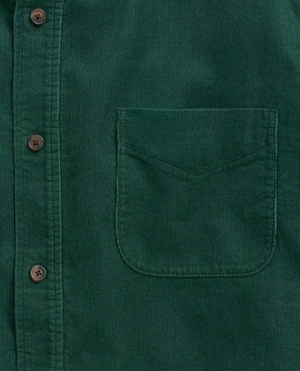 Regent Regular-Fit Sport Shirt, Button-Down Collar Pinwale Corduroy, image 2