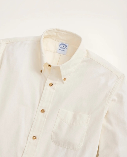 Regent Regular-Fit Sport Shirt, Button-Down Collar Pinwale Corduroy, image 2