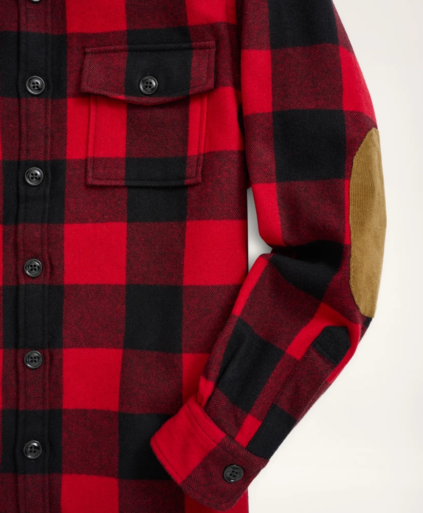 Wool-Blend Buffalo Check Shirt Jacket Wool-Blend Buffalo Check Shirt Jacket