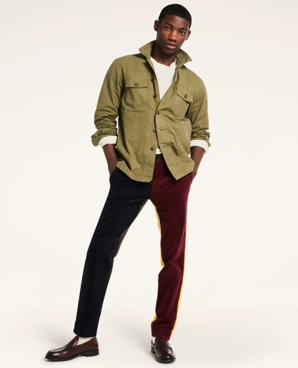 Military Stretch Cotton Ripstop Shirt Jacket, image 2